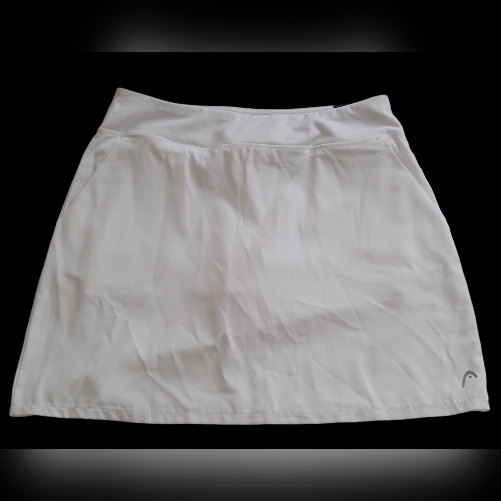 Head Golf Women's Skort Inner Shorts Stark White Size Medium